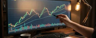 Step-by-step visual guide for reading stock charts with candlesticks
