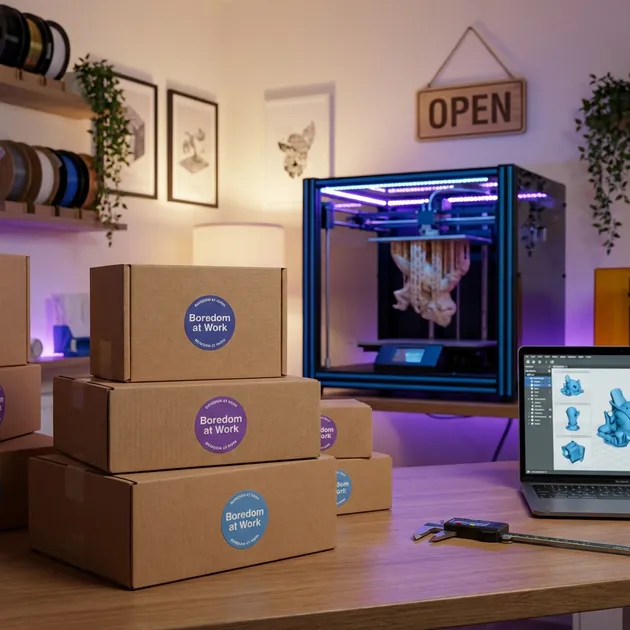 Step-by-step visual guide for selling 3D prints on online marketplaces