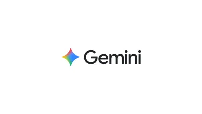Google Gemini AI interface on a laptop in a modern workspace