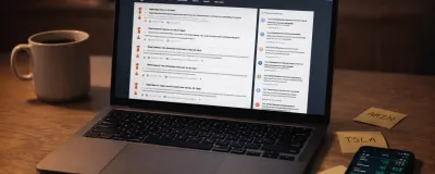Collection of finance subreddit community pages on a screen