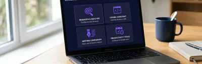ChatGPT interface showing a Custom GPT store with productivity, research, and coding tools