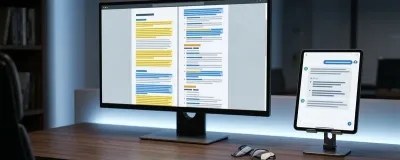 Step-by-step visual guide for analyzing earnings calls with AI tools