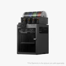 Bambu Lab X2D 3D printer with AMS 2 multi-material system