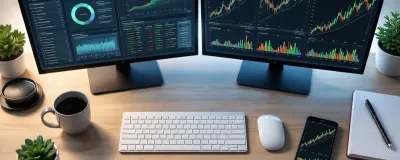 Illustration showing investing tools organized by category for beginners