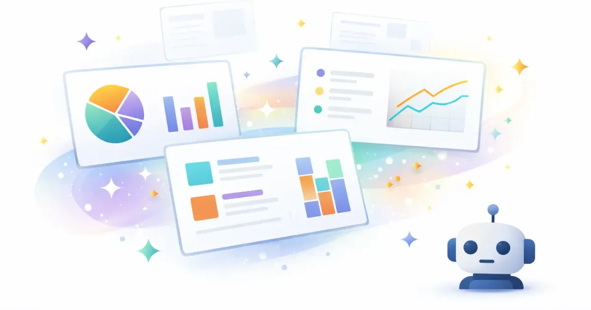 Collection of AI presentation maker interfaces showing slide designs