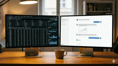 Side-by-side comparison of AI and traditional stock screener interfaces