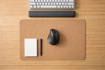 Collection of ergonomic mice including vertical and trackball options