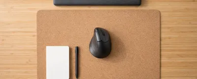 Collection of ergonomic mice including vertical and trackball options