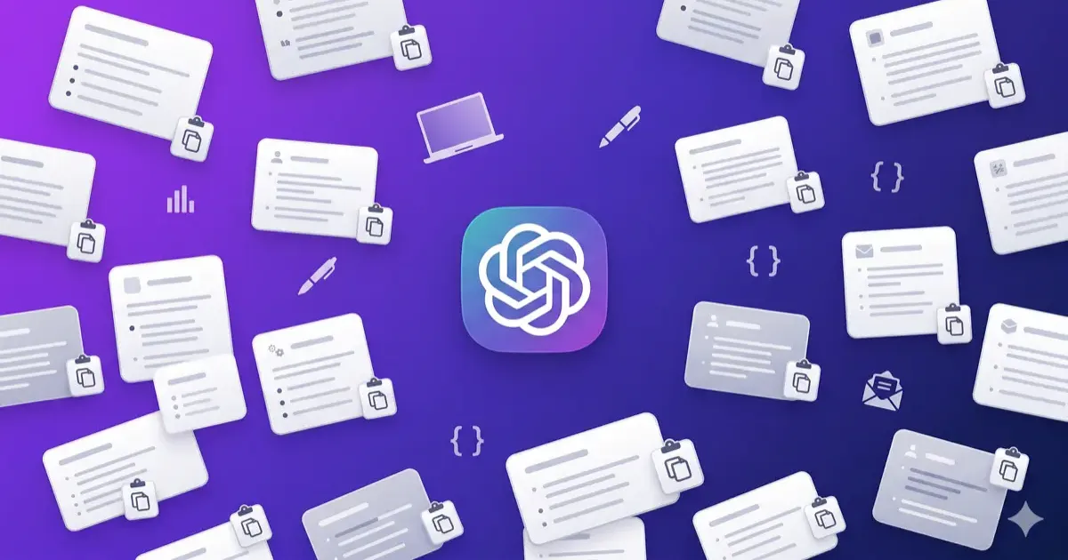 ChatGPT custom instructions template examples on a screen