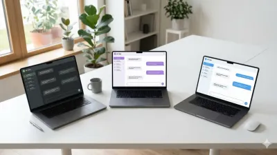Side-by-side comparison of ChatGPT, Claude, and Gemini AI interfaces