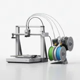 The Bambu Lab A2L 3D printer showing its large 330mm build plate.