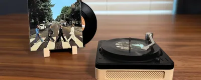 RFID record player project with Raspberry Pi and NFC vinyl cards