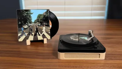 RFID record player project with Raspberry Pi and NFC vinyl cards