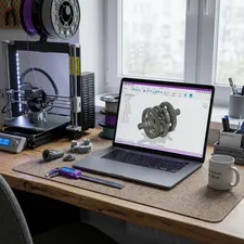 Collection of CAD software interfaces for 3D printing design