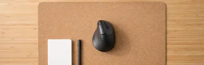 Collection of ergonomic mice including vertical and trackball options