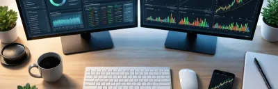 Illustration showing investing tools organized by category for beginners