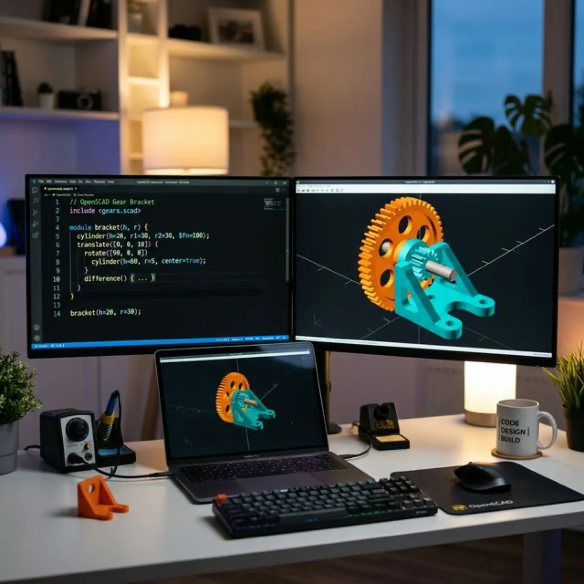 OpenSCAD for Beginners: Design 3D Prints with Code (2026 Guide)