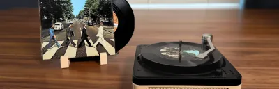 RFID record player project with Raspberry Pi and NFC vinyl cards