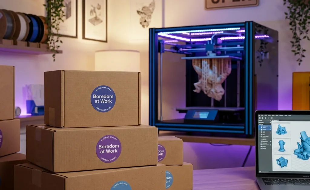 Step-by-step visual guide for selling 3D prints on online marketplaces