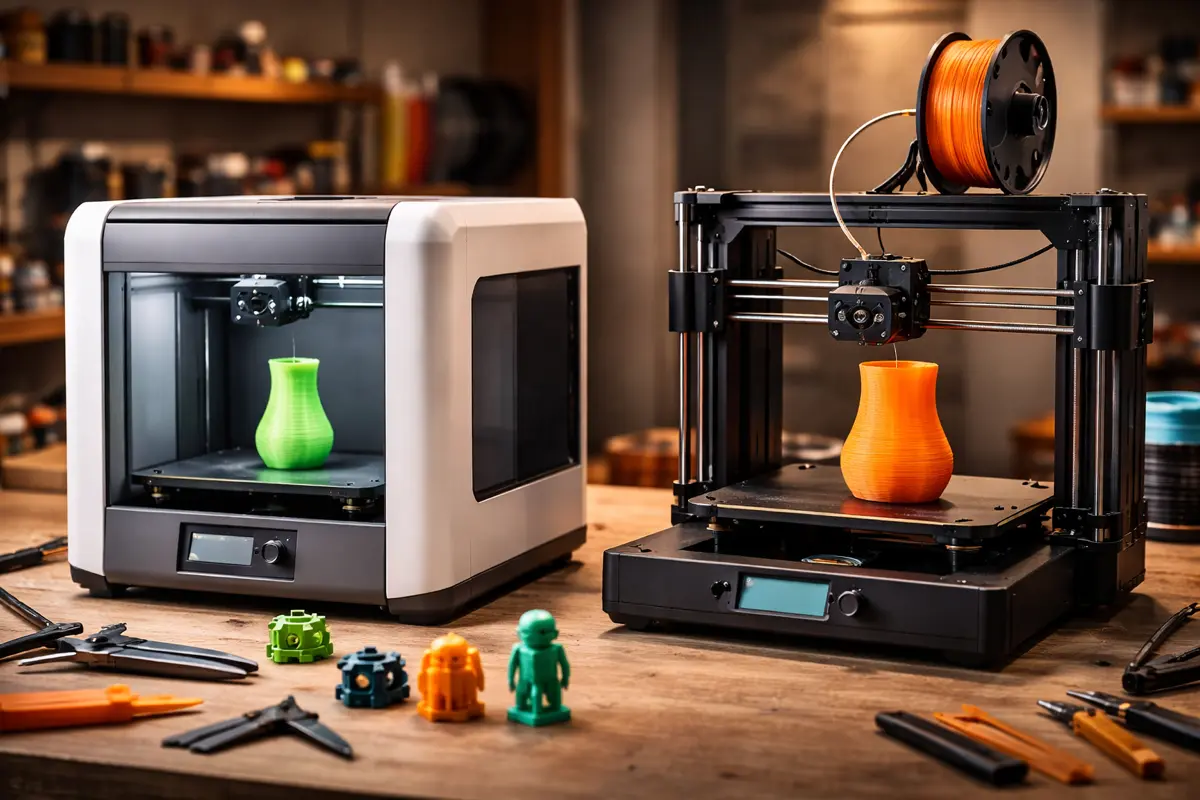 Bambu Lab A1 Mini vs. Creality Ender 3: Which Printer for Beginners?
