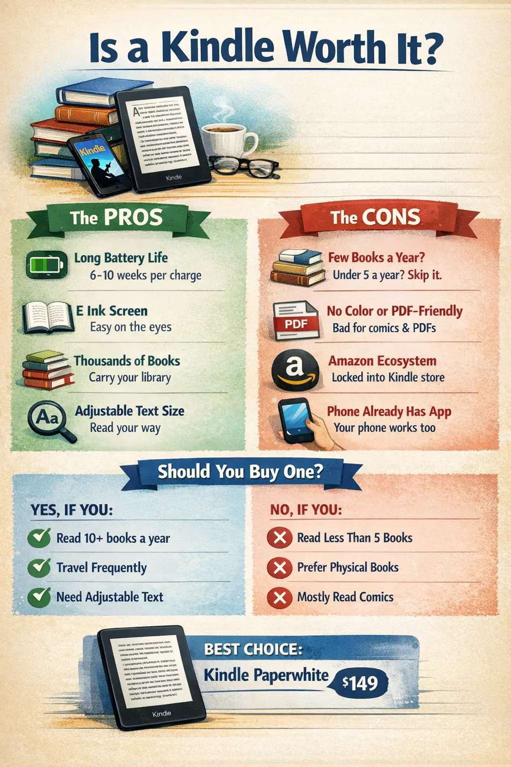 Is a Kindle Worth It in 2026? An Honest Assessment