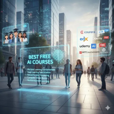 7 Best Free AI Courses (2026) — Take Them at Work